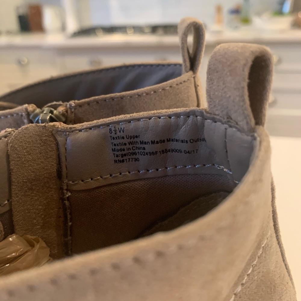 Target Wedge Booties - Picture 3 of 5
